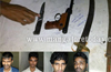 Gang of 4 highway robbers arrested for looting car passengers at Thokkottu